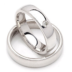 His and Hers Wedding Rings Set