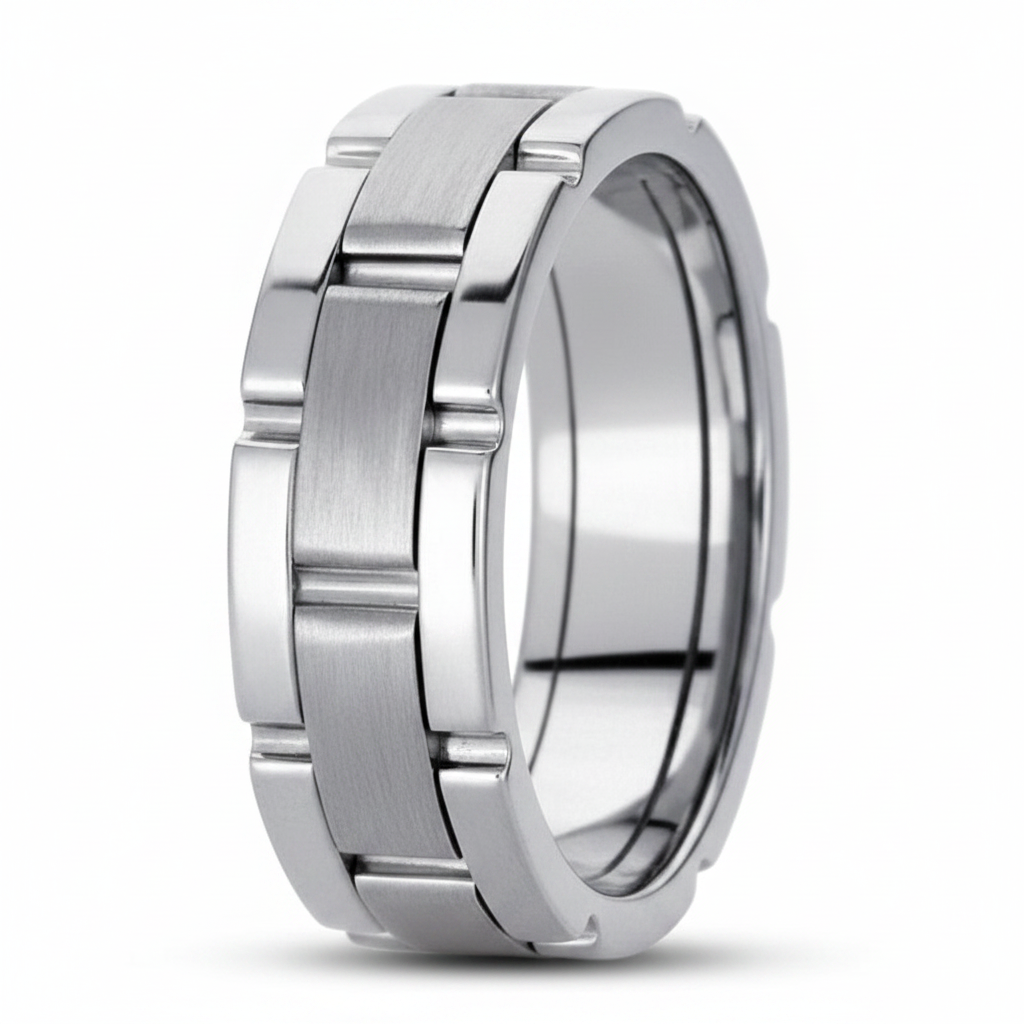 Handmade Platinum Wedding Bands