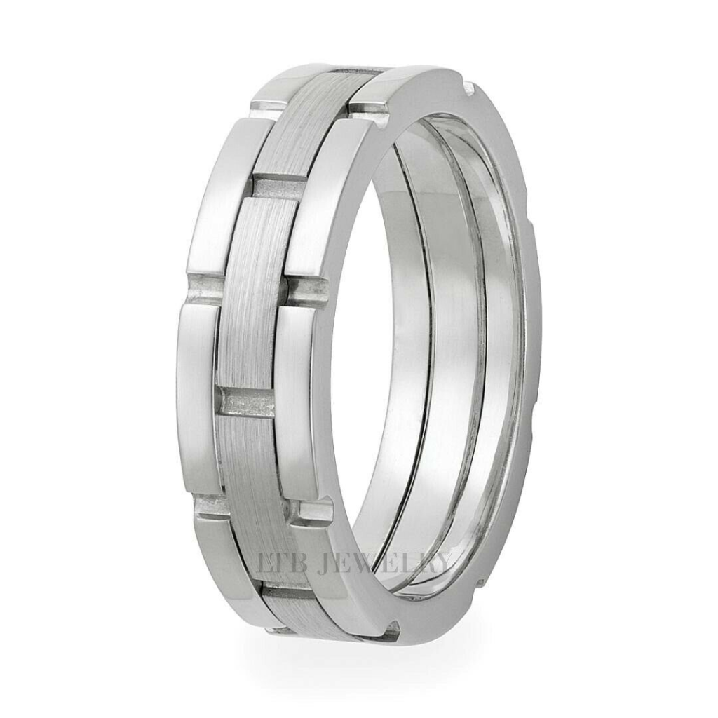 Platinum Handmade Wedding Ring