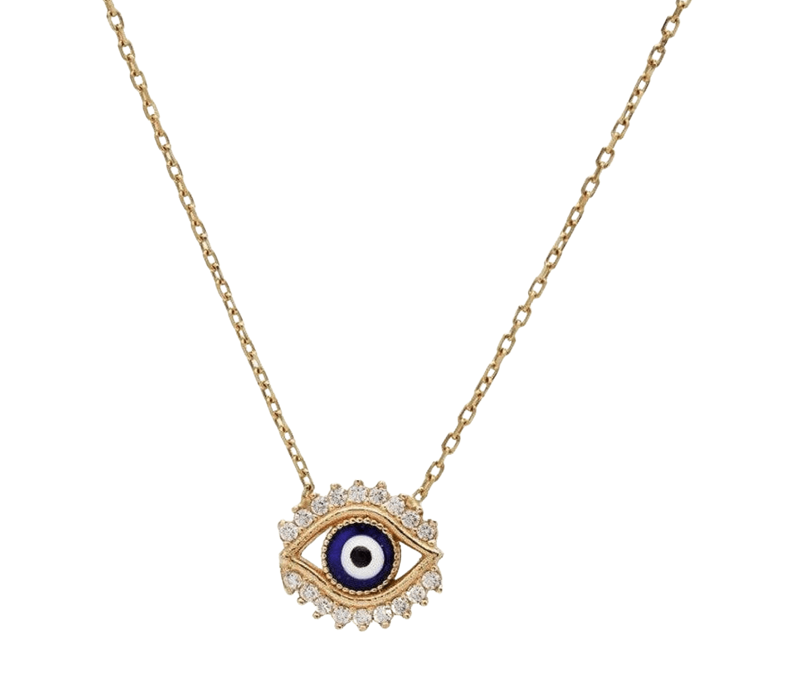 Smilebelle Evil Eye Necklace Gold … curated on LTK