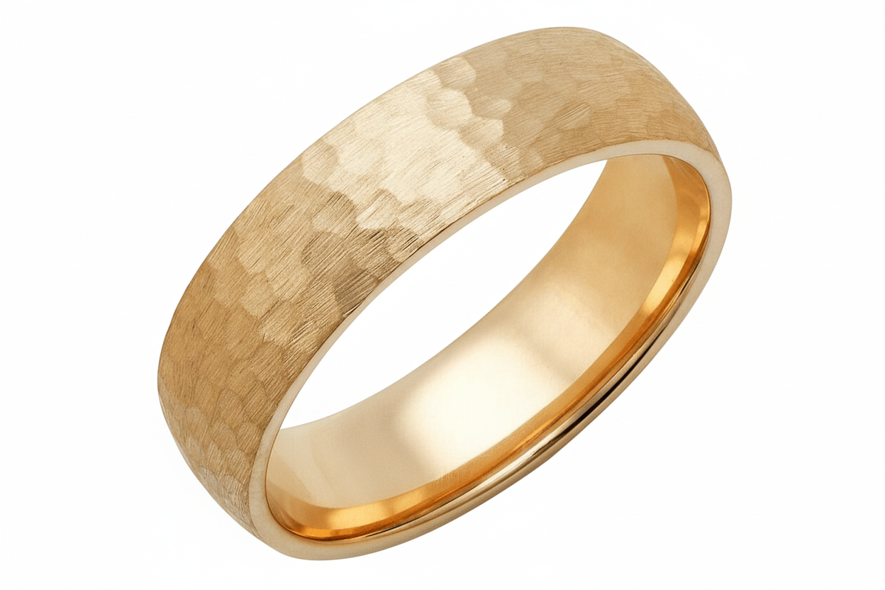 Alliances pour hommes en or jaune