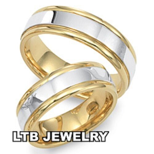 His and Hers Matching Wedding Rings Set