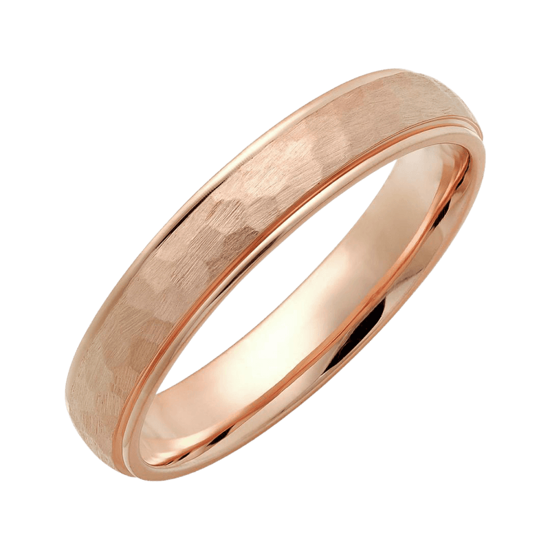 10k rose gold wedding band deals