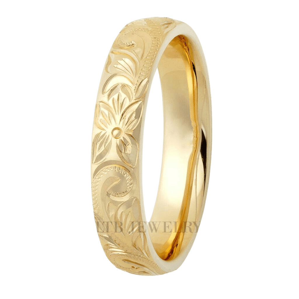 10k yellow gold online womens wedding band