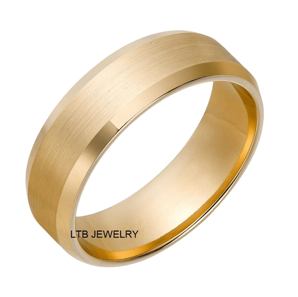 10kt gold online mens wedding bands