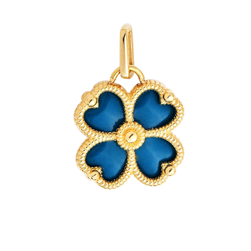 Van Cleef & Arpels Sweet Alhambra Pendant, 18K yellow gold, Lapis Lazuli  sold at auction on 13th January | Bidsquare