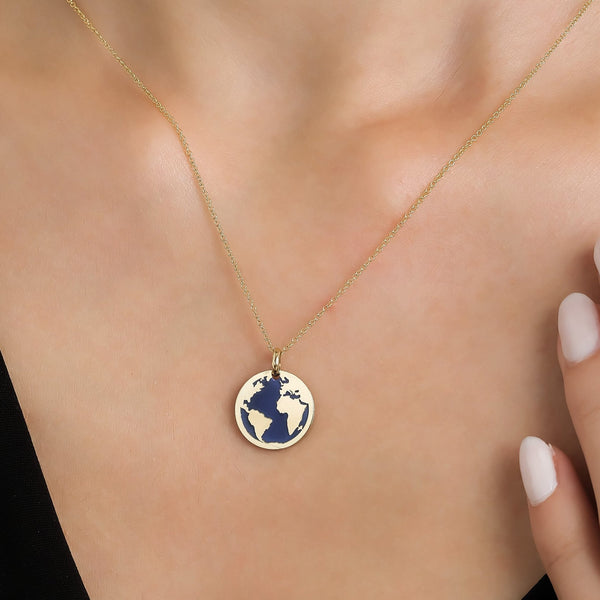 The World is Yours Necklace | CinloCo