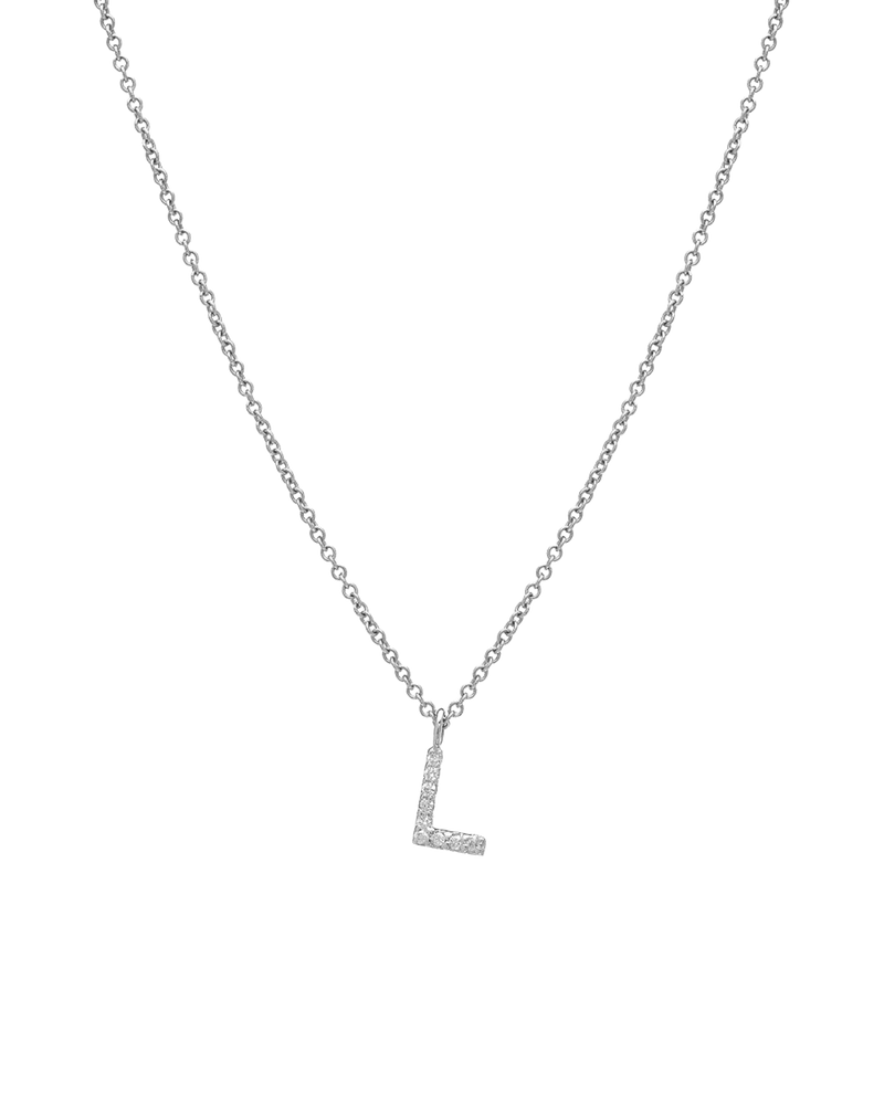 Letter l 2025 pendant necklace