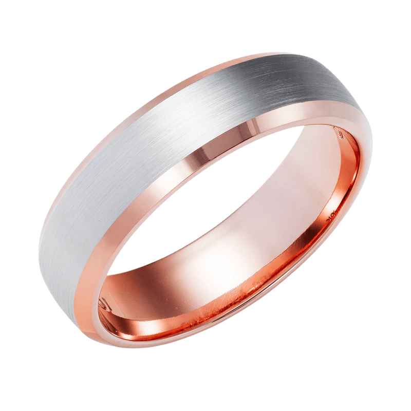 Two Tone Gold Wedding Bands